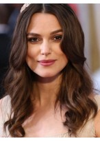 Impressive Keira Knightley Lace Front Remy Human Hair Wig 