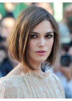New Style Keira Knightley Lace Front Remy Human Hair Wig 