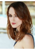 Beautiful Keira Knightley Lace Front Remy Human Hair Wig 