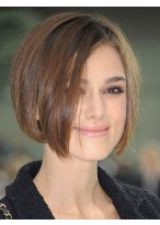 Fine Keira Knightley Lace Front Synthetic Wig 