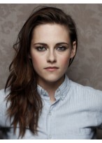Admirable Kristen Stewart Lace Front Synthetic Wig 