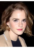Seductive Emma Watson Lace Front Remy Human Hair Wig 