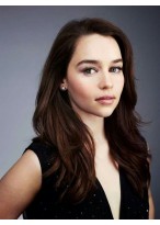 Magnificent Emilia Clarke Lace Front Remy Human Hair Wig 