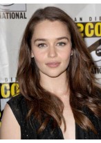 Comfortable Emilia Clarke Lace Front Synthetic Wig 