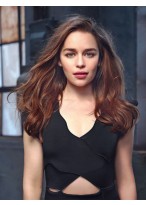Modern Emilia Clarke Lace Front Synthetic Wig 