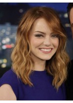 Emma Stone Admirable Remy Human Hair Lace Front Wig 