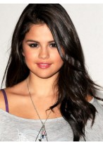 Selena Gomez Natural Lace Front Synthetic Wig 