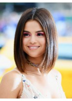 Selena Gomez Top Quality Lace Front Synthetic Wig 