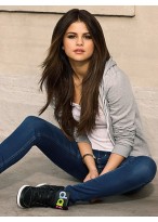 Selena Gomez Layered Lace Front Synthetic Wig 