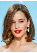 Emilia Clarke Durable Lace Front Remy Human Hair Wig 