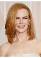 Nicole Kidman Flattering Lace Front Synthetic Wig 
