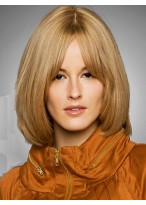 Attractive Capless Remy Human Hair Wig 