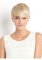 Shimmering Capless Remy Human Hair Wig 