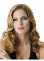 Wavy Human Hair Lace Front Wig 