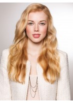 Comfortable Lace Front Long Synthetic Wig 