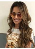 Attractive Human Hair Lace Front Wig 