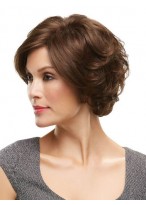 Elegant Human Hair Lace Front Wig 