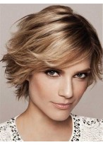Flattering Capless Synthetic Wig 