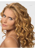 Natural Long Wavy Lace Front Synthetic Wig 
