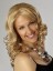 Light Blonde Shoulder Length Synthetic Wavy Lace Wig